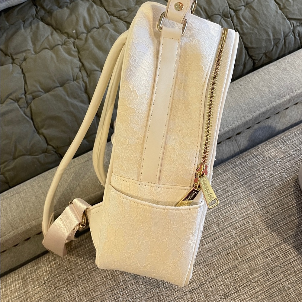 Disney Loungefly Beauty And The Beast Backpack - image 4